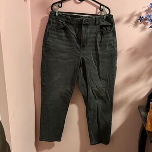 American Eagle Outfitters Charcoal Straight Cut Jeans